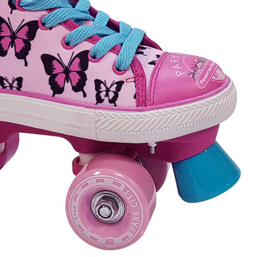 PARK CITY PATIN QUAD CANVAS BUTTERFLY T/32-33