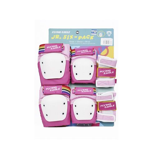 PACK PROTECCIONES FLYING EAGLE VALIANT PRO JR ROSA S