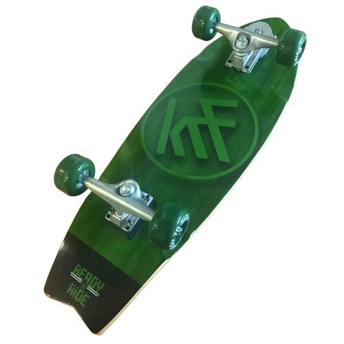MONOPATIN KRF SURF SKATE READY TO RIDE VERDE