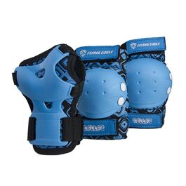 PACK PROTECCIONES FLYING EAGLE JUNIOR CELLER AZUL