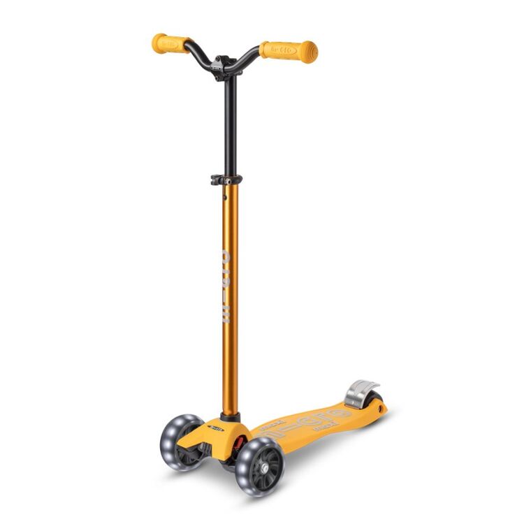 Micro Maxi Deluxe Pro LED Negro/Rojo AMARILLO
