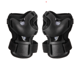 MUÑEQUERAS SKATE GEAR NEGRO