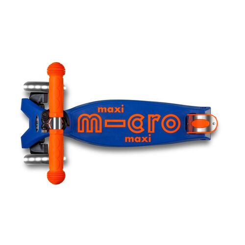 Maxi Deluxe Plegable Neon LED Azul/Naranja