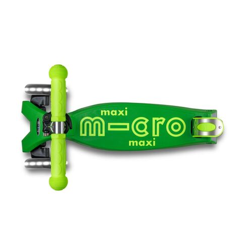 Maxi Deluxe Plegable Neon LED Verde