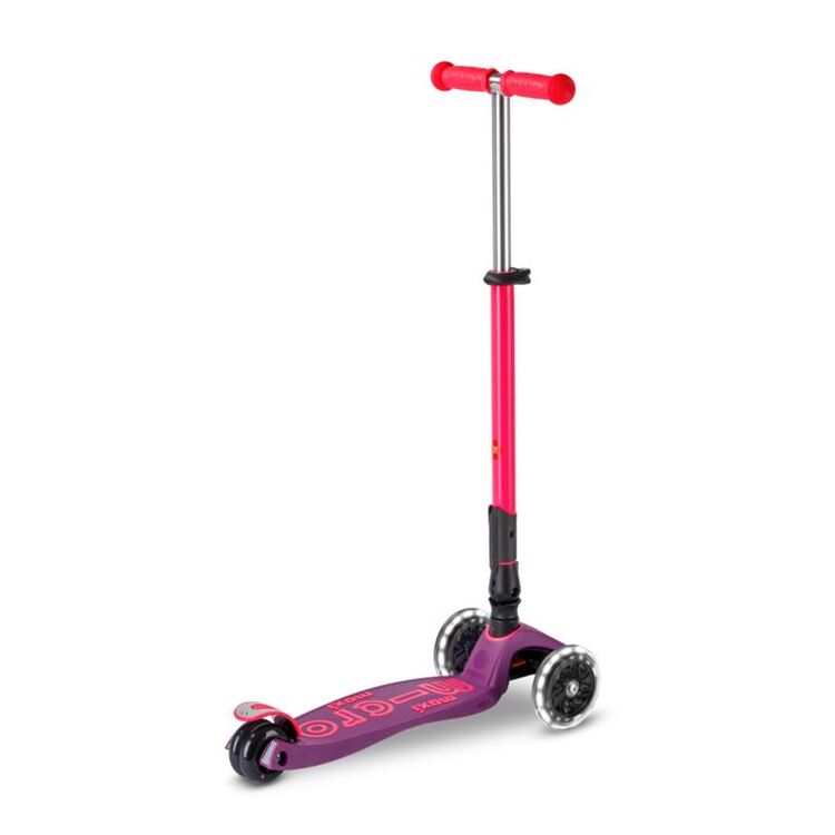 Maxi Deluxe Plegable Neon LED Ultra Rosa