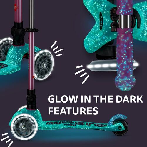 Mini Deluxe Plegable Orion LED Rosa