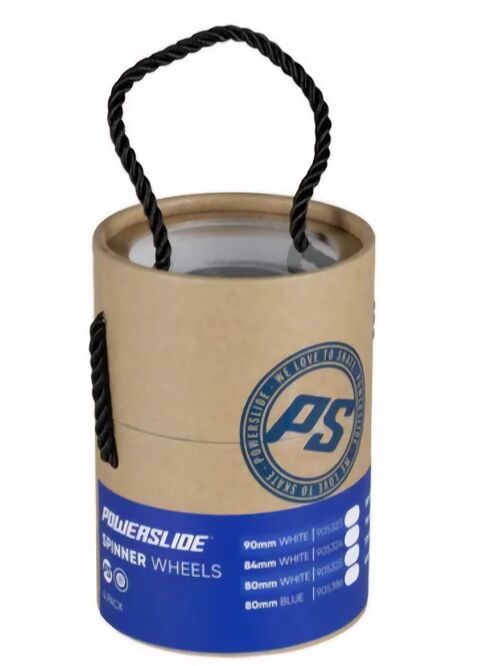 POWERSLIDE SPINNER 80MM 88A AZUL PACK 4