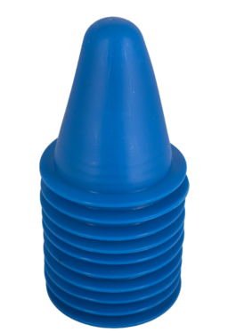 Juego Conos 8cm blue