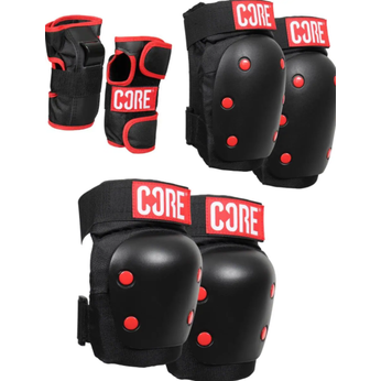 PACK PROTECCIONES TEMPISH CORE 3 PIEZAS