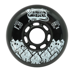 FR STREET INVADERS NEGRO PACK 4