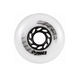 POWERSLIDE SPINNER 90MM 88A BLANCO PACK 4