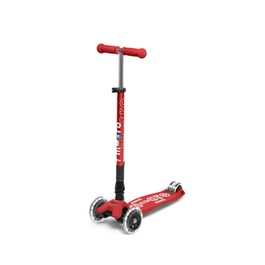 Maxi Deluxe Plegable Neon LED rojo/blanco