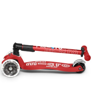 Maxi Deluxe Plegable Neon LED rojo/blanco