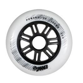 POWERSLIDE SPINNER 100MM 88A BLANCO PACK 3