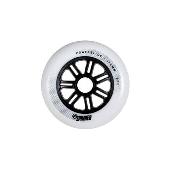 POWERSLIDE SPINNER 110MM 88A BLANCO PACK 3