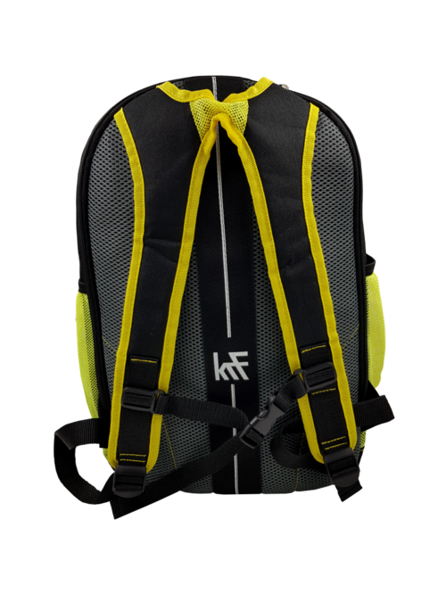 KRF MOCHILA PATINES NEW YORK NEGRA/ AMARILLO