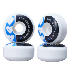 RUEDAS SKATE HEART SUPLY 55MM PACK 4
