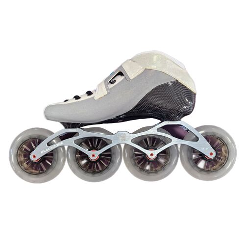 Patines de velocidadFreestyle BLACKZONE Blanco/Azul