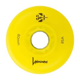 RUEDAS LUMINOUS 80MM 85A PACK 4 AMARILLO