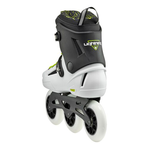 PATINES LIGHTNING 110 WHITE/BLACK 43