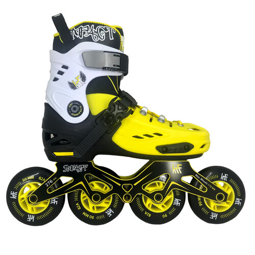 KRF PATÍN FREESKATE IMPACT 4x90 AMARILLO