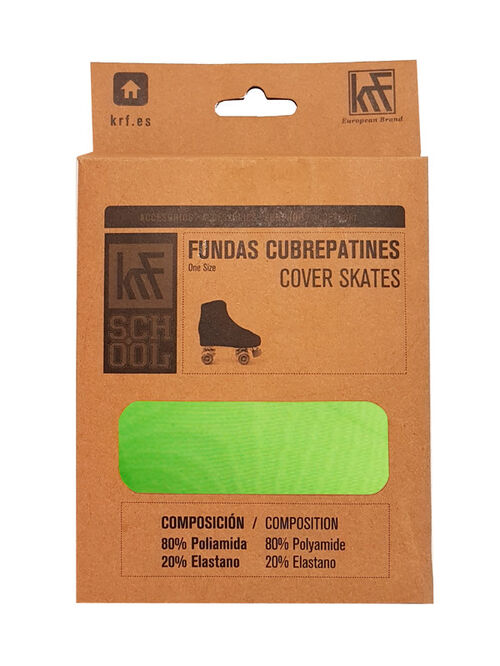 KRF Funda Cubre Patines Verde Claro